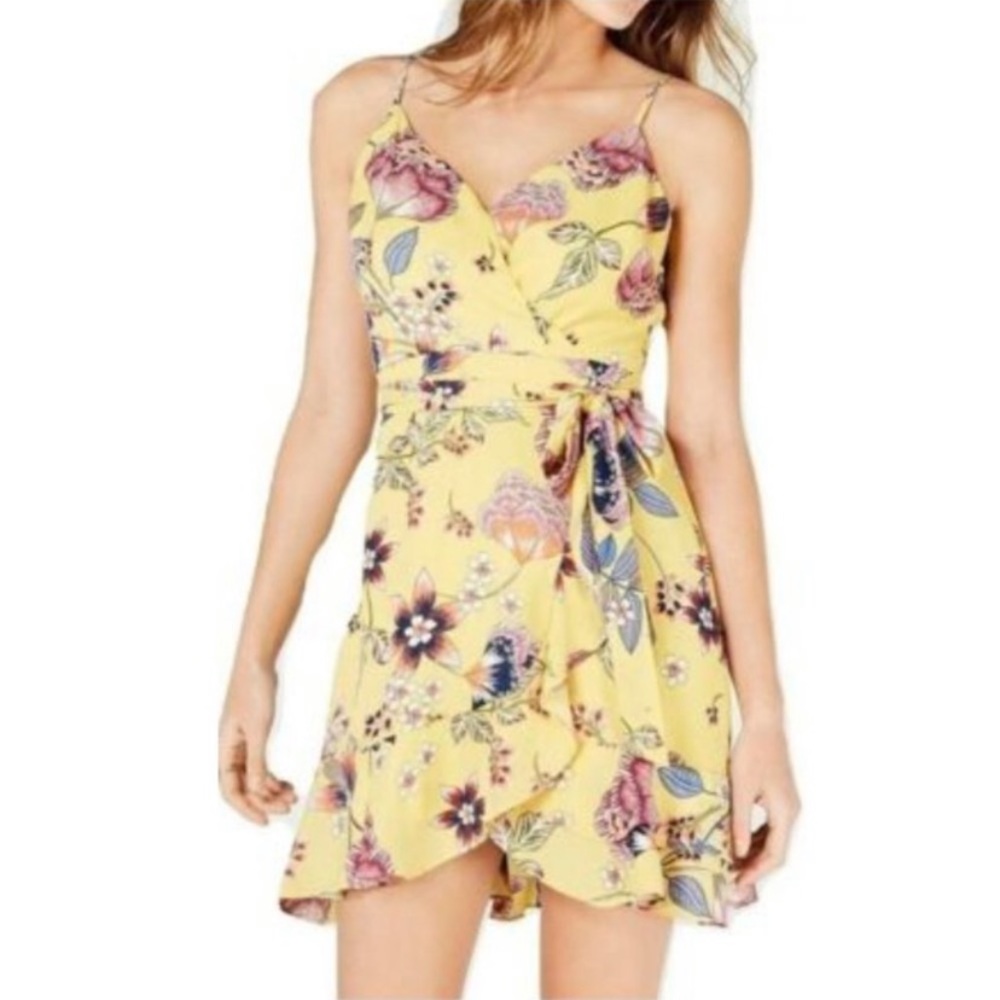 City Studio Yellow Dress
